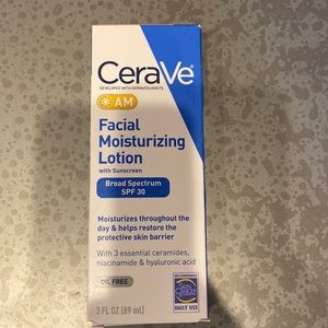 CeraVe AM Facial Moisturizing Lotion (New in Box)
